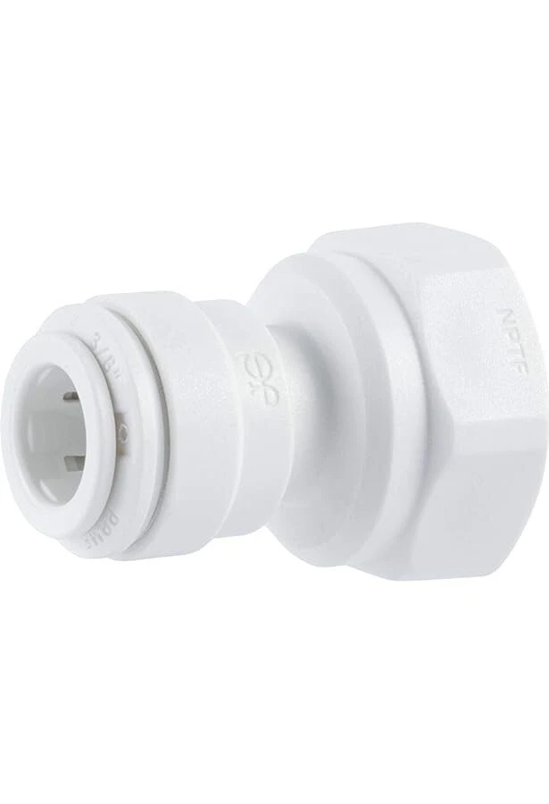 John Guest Watts 1/4 in. x 1/4 in. NPTF Plastic Push Fit Female Adapter PL-3060 - Image 1 of 1
