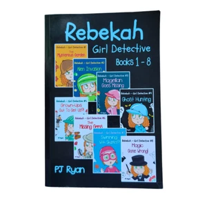REBEKAH - GIRL DETECTIVE - PAPERBACK - BOOKS 1 - 8 - BY PJ RYAN - Picture 1 of 3