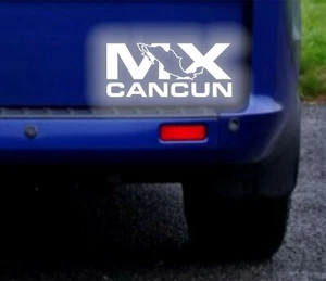 Calcomanía adhesiva reflectante Cancún MX - Imagen 1 de 2