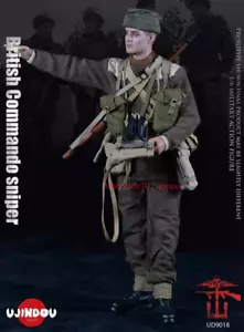 Ujindou Ud9018 Wwii British Commando Sniper 1944 1/6 Actionfigur Spielzeug auf Lager - Bild 1 von 11
