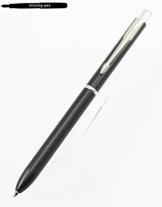 Parker Insignia Trio Pen Glitter Black (Ballpoint Black + Red & Pencil 0.5 mm) - Picture 1 of 7