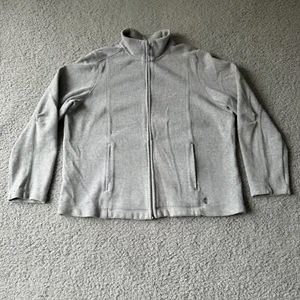 NEW Tommy Bahama Jacket Womens Extra Large Gray Full Zip Sweatshirt Sweater - Picture 1 of 12