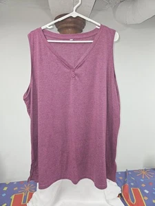 Women's Sleeveless Shirt Size 3XL - Picture 1 of 4