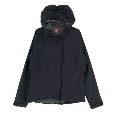 Abrigo Chaqueta Impermeable SALOMON Mujer Con Capucha Clima Pro Talla L Foto 1 de 4