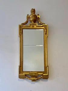 Pier Mirror with Gilded Frame Empire Style - Picture 1 of 13