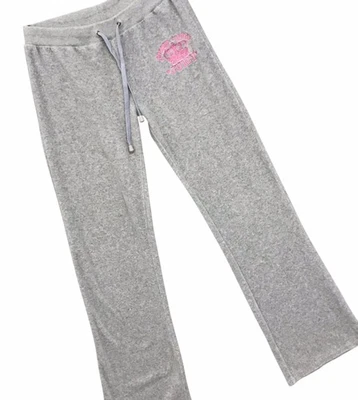 VTG 90’s Y2K Juicy Couture Love P&G Sweatpants Flare Preppy Royalty Read Sz XL - Image 1 of 4