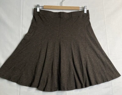 Horny Toad & Co Chachacha 裙子女式小号棕色有机棉弹力 — 第 1/4 张图片