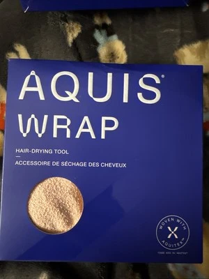 Aquis Aquitex Lisse Pink Strengthens Repairs Quick Drying Hair Towel BNIP - Image 1 of 2