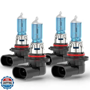 Upgraded Halogen Headlight Bulbs For Honda Civic Sedan 2004 2005  - Picture 1 of 5