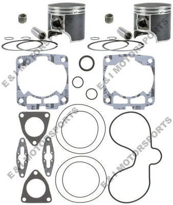 Polaris Fusion 600 HO 2006 kit de reconstrucción de extremo superior pistones SPI juntas estándar 77,25 mm Foto 1 de 4