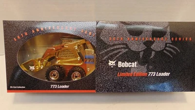 Bobcat 50 aniversario #6988266 modelo M-773 dorado 1:25 #1990/5000 piezas nuevo en caja JT Foto 1 de 2