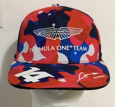 Gorra Aston Martin Aramco Fórmula 1 - Fernando Alonso - Gran Premio de Estados Unidos - Gorra Austin Foto 1 de 4