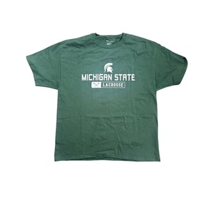 Camisa Champion Michigan State Spartans verde lacrosse para hombre XL - Imagen 1 de 5