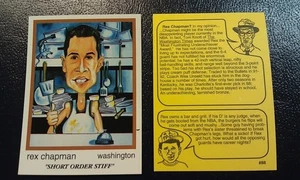Rex Chapman Washington Bullets 92-93 NBA Cartoon Skinnies RARE ODDBALL - Picture 1 of 1