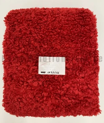 Pottery Barn Fireside Cozy Sherpa Reversible Throw Blanket Red 50" x 60" #8414B - Image 1 of 2