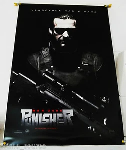 PUNISHER: WAR ZONE DS ROLLED TSR ORIG 1SH MOVIE POSTER DOMINIC WEST (2008) - Picture 1 of 1