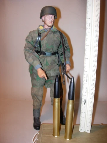 1/6 scale resincast-REPLICA WW2 German 88mm tank shells for Ultimate Soldier Toy Cover