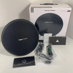 Harman Kardon ONYX STUDIO 1 Portable Bluetooth Speaker Black Open Box - Picture 1 of 10
