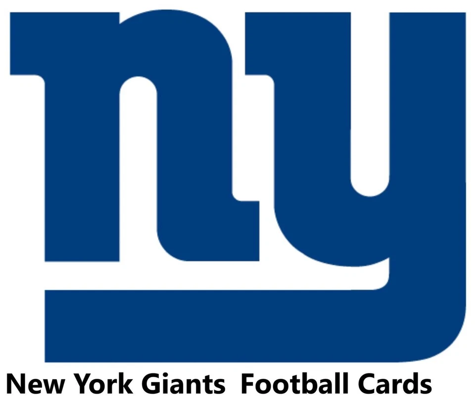 You Pick Your Cards - New York Giants Team - NFL Football Card Selection - Image 1 of 1