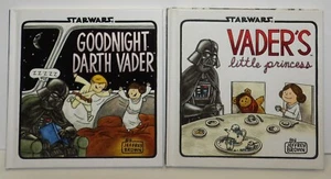 Star Wars Darth Vader Children Stories/Jeffrey Brown ~ Lot of 2 Hardcover Books - Foto 1 di 3