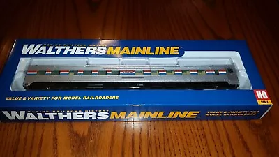 Walthers HO Scale 85' Budd 10-6 Sleeper Amtrak Phase 3 - Image 1 of 2