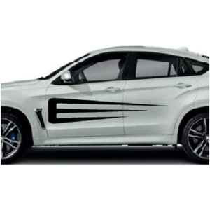 Car Side Graphics X 2 Will Fit Any Car Van Universal Stickers Decals CSG20 - Picture 1 of 2