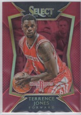 2014-15 Select Concourse Prizms Red Basketball Card #42 Terrence Jones /149