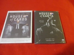 House of Cards Seasons 1-2 DVD Lot New Sealed - Picture 1 of 5