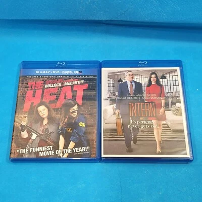 The Heat & Intern Blu-ray Lot Of 2 Movies - Image 1 of 4