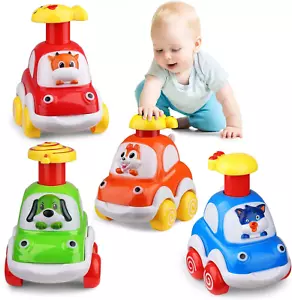 Tier Auto Spielzeug für 1 2 jährigen Jungen|Babyspielzeug 12-18 Monate|1 Jahr Junge Geschenke - Bild 1 von 12