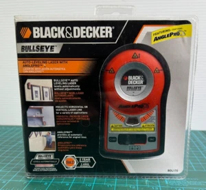 Buscador de pernos Black and Decker Bullseye Angle Pro rojo negro BDL170 PROBADO FUNCIONANDO - Imagen 1 de 14