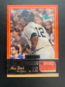 2013 Panini America's Pastime #58 Alfonso Soriano New York Yankees #'d 089/125 - Picture 1 of 6
