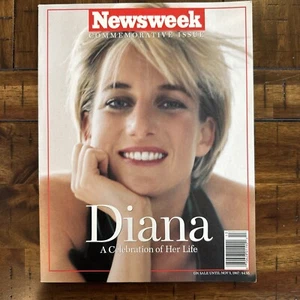 1997 Prinzessin Diana Newsweek Gedenkausgabe Wales UK kein Etikett - Bild 1 von 3