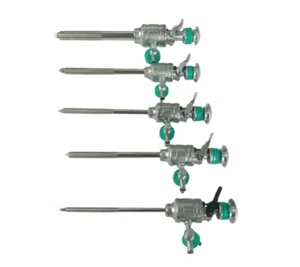 Laparoscopic Trocar 5mm 10mm 7mm Surgical Medical instruments set 5pc - Picture 1 of 7