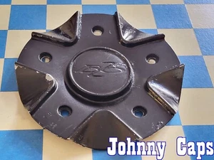 BZO Wheels # 726-2210-CAP . Custom PAINTED BLACK Wheel Center Cap  [61] (QTY. 1) - Picture 1 of 21