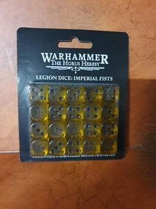 Horus Heresy, Forge World 30k Dice Marines Legion. Imperial Fists - Picture 1 of 1