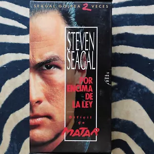STEVEN SEAGAL: DIFICIL DE MATAR / POR ENCIMA DE LA LEY PACK 2xVHS - Bild 1 von 1