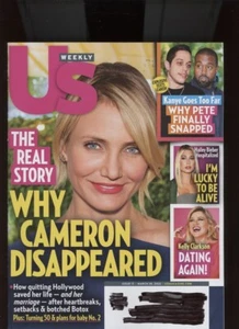 US WEEKLY MAGAZINE MARCH 28 2022 /CAMERON DIAZ /KANYE+++ /ILLUSTRATED /*RAREST* - Foto 1 di 1
