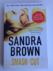 Thriller dramático usado Smash Cut de Sandra Brown de bolsillo GC - Imagen 1 de 11