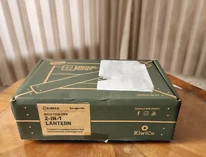Kiwi Co Eureka Crate 2 EN 1 LINTERNA Construye tu Propio Kit de Madera Nuevo Caja Abierta - Imagen 1 de 4