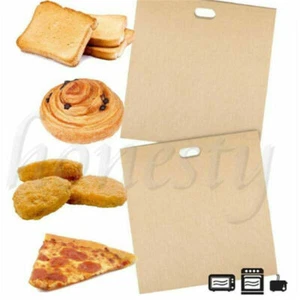 10x Reusable Toast Toaster Sandwich Bags Baking Pouch Toasty Toastie Pocket UK - Picture 1 of 23