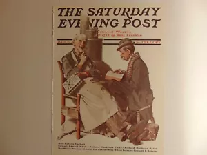The Saturday Evening Post Jan 31,1925 (REPRINT) Norman Rockwell (COVER ONLY) - Picture 1 of 1