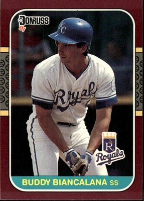 1987 Donruss Opening Day #202 Buddy Biancalana [GOATCARDS] - Image 1 of 2
