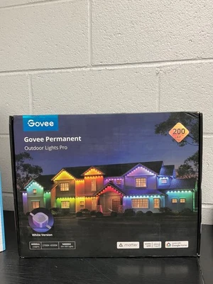 Govee H706C Permanent Outdoor Lights Pro 200ft Waterproof White New - Image 1 of 4