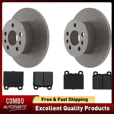 Juego de pastillas de freno de disco delanteras rotor de freno de disco C-Tek para Volkswagen Combi 1975-1994 Foto 1 de 4