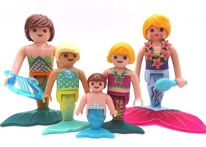 Playmobil Figures Mermaid with Baby and Children / King Queen Magic Sea - Bild 1 von 1