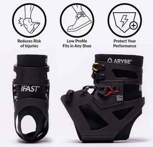 IFAST Ankle Brace - Ankle Stabilizer For Men & Women - (Medium, Black, Pair) - Picture 1 of 2