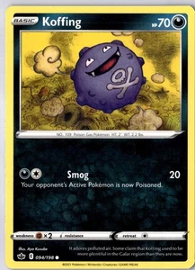 Koffing 094/198 Common Non Holo Chilling Reign Pokémon TCG NM - Picture 1 of 2