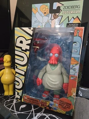 完好 Toynami Futurama ZOIDBERG 带机器人 Devil Build-A-Bot 部件 2007 2008 罕见 — 第 1/4 张图片