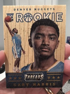 2014-15 Panini Threads Wood Rookies Gary Harris #368 Rookie Card RC RARE SP NBA